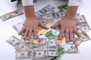 bedrijf Mens Holding geld foto