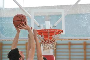 basketbal spel visie foto