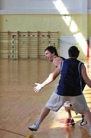 basketbal duel visie foto