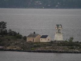 de Oslo fjord in Noorwegen foto