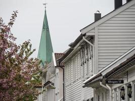 de stad van Kristiansand in Noorwegen foto