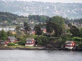 de Oslo fjord in Noorwegen foto