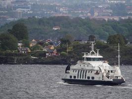 de Oslo fjord in Noorwegen foto