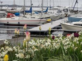 de stad van Kristiansand in Noorwegen foto