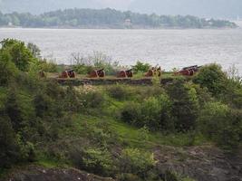 de Oslo fjord in Noorwegen foto