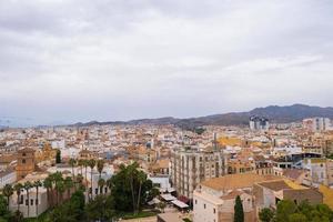 visie aan de overkant de stad van Malaga foto