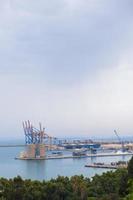 haven van Malaga, Spanje foto