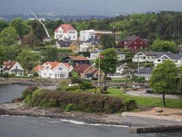 de Oslo fjord in Noorwegen foto