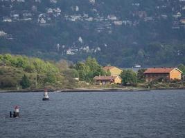 de Oslo fjord in Noorwegen foto