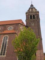 de stad van coesfeld Bij de rivier- berkel in Duitsland foto