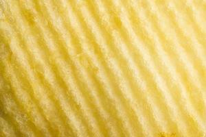 aardappel chip textuur achtergrond close-up foto