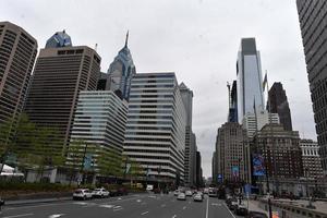 Philadelphia, Verenigde Staten van Amerika - april 24 2017 - stad- verkeer foto