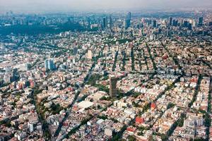 Mexico stad antenne visie stadsgezicht panorama foto