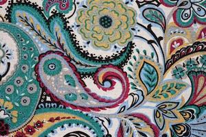 middeleeuws kleding stof abstract kleur teken foto