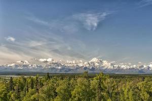 denali park monteren mc kinley panorama foto