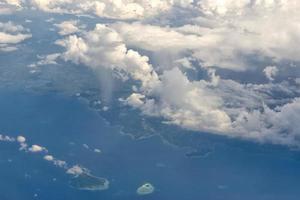 Indonesië sulawesi manado Oppervlakte antenne visie foto