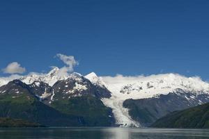 gletsjer visie in Alaska prins William geluid foto