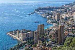 montecarlo Monaco panorama landschap stad visie foto