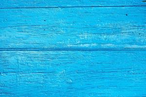 achtergrond van blauw geschilderd houten borden foto