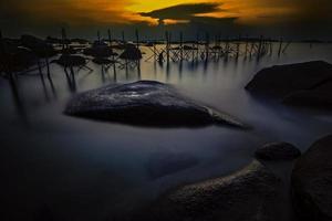 tanjung kelayang strand foto