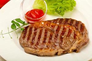 rib eye steak foto