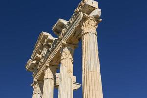 Apollo-tempel aan de zijkant foto