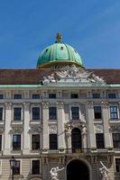 hofburg paleis en monument. Wenen, Oostenrijk. foto