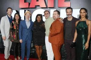 los angeles - mei 30 ike barinholtz, nisha ganatra, dennis oeh, geestig kaling, John vroeg, paul hauser, reid schot, megalyn echikunwoke Bij de laat nacht première Bij de orpheum theater Aan mei 30, 2019 in los engelen, ca foto