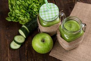 groene smoothies, zijhoek foto