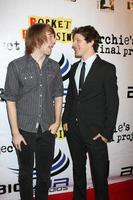 los engelen, september 22 - shane Dawson, Gabriel zondag aankomen Bij de afterparty voor archie s laatste project gepresenteerd door groot lucht studio's, raket vrijgeven, en interscope records Bij bijhouden 16, bergamot station Aan september 22, 2011 in de kerstman monica, ca foto