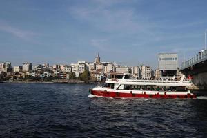 schepen in halisch, Istanbul, kalkoen foto