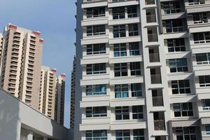 residentiële woonflatblokken in singapore
