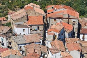 panoramisch uitzicht op valsinni. basilicata. Italië. foto