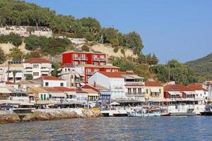 parga stad Griekenland mooi oud kleurrijk gebouw exploratie op reis achtergrond hoog kwaliteit prints foto