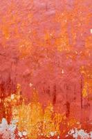 Menorca ciutadella rode grunge gevel textuur foto