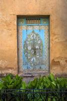 oude Marokkaanse deur foto