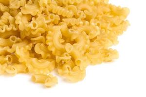 Italiaans pasta geïsoleerd Aan wit achtergrond foto