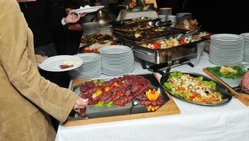 jasstaart en banket catering partij evenement foto