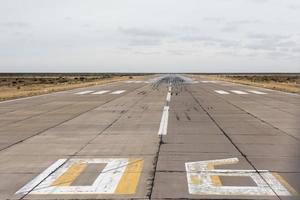 luchthaven landen en nemen uit zone foto