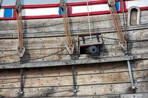 oud vaartuig zeil schip detail foto