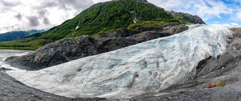 Alaska mendenhall gletsjer visie landschap foto