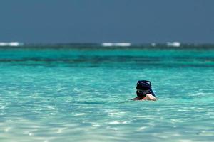 turkoois baai snorkelen in ningaloo west Australië foto