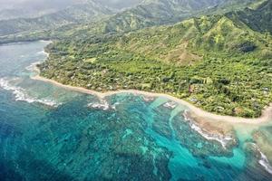 kauai napal kust antenne visie foto