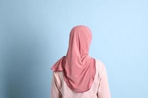 vrouw met hijab foto