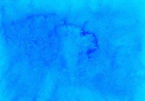 waterverf diep blauw achtergrond textuur. aquarel abstract hemelsblauw achtergrond. horizontaal modieus sjabloon. foto