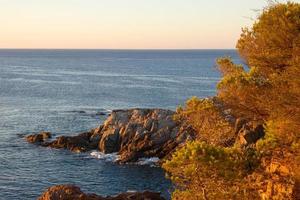 costa moedig een paradijs Aan de Catalaans kust, Spanje foto