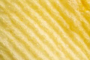 aardappel chip textuur achtergrond close-up foto