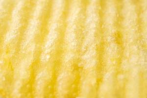 aardappel chip textuur achtergrond close-up foto