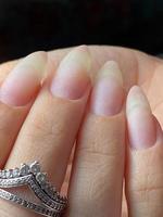 vrouwen nagels zonder manicure foto