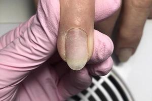 vrouwen nagels zonder manicure foto